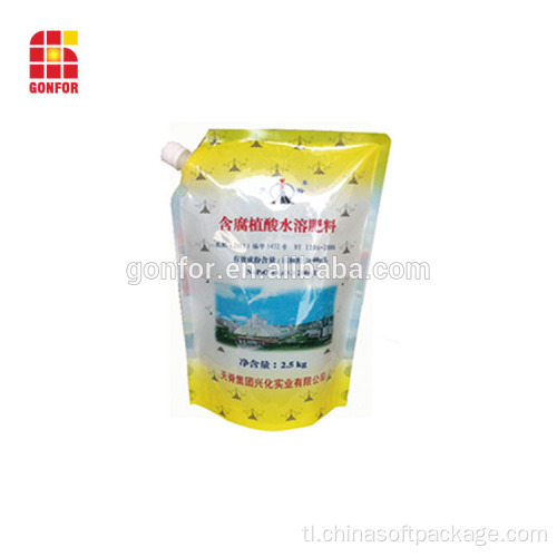 Pasadyang pag -print ng ulam hugasan refill pouch packaging bag